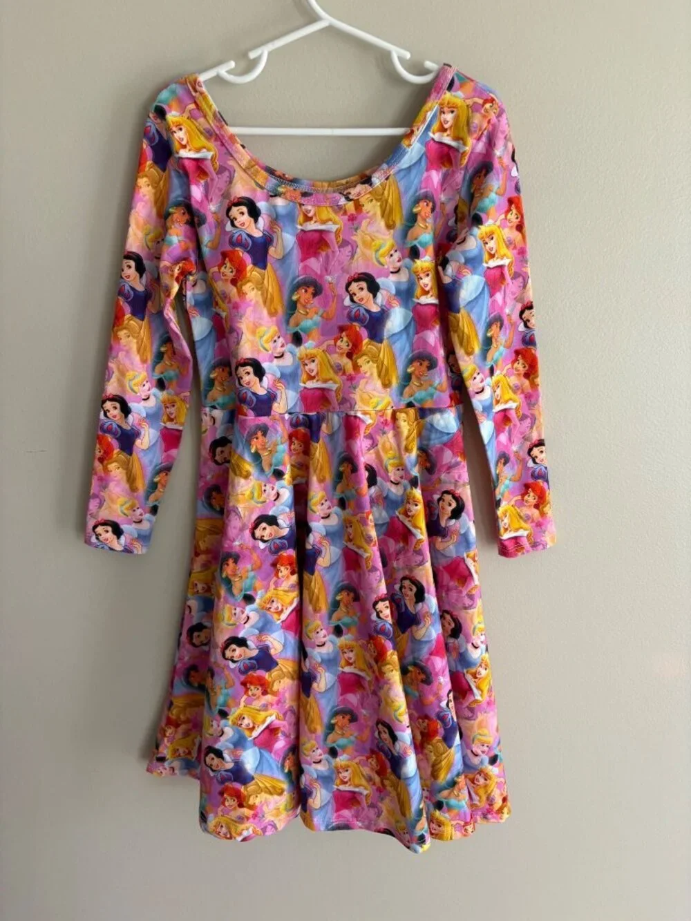 WRK Disney Princess Dress Aurora Belle Ariel Cinderella Snow White Size 9/10